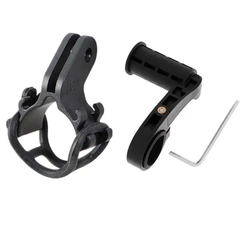 2Pcs Multifunctional Bike Handlebar Extended Bracket Mount /Speedometer/Ph/Torch