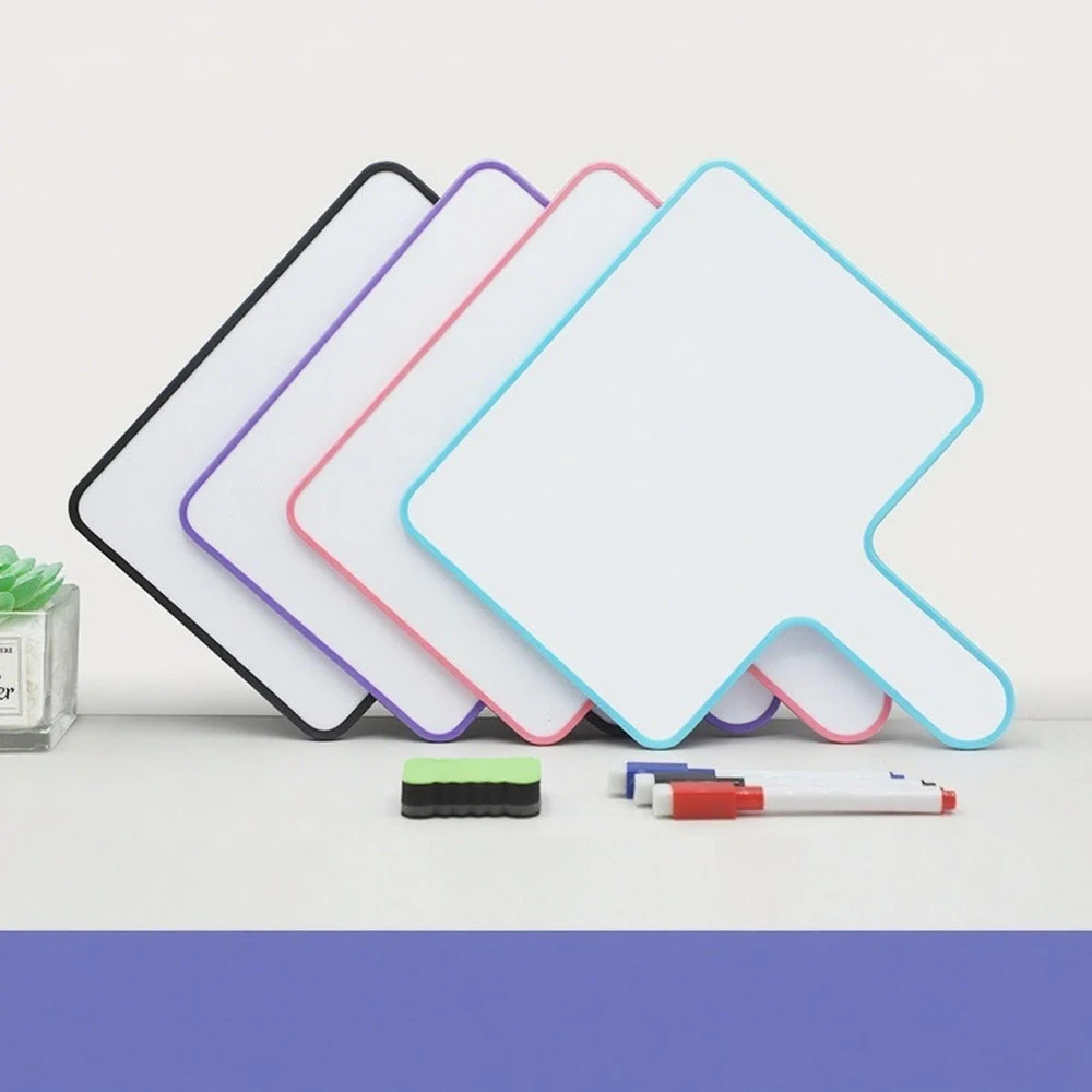 Handheld Small Whiteboard Erasable Classroom Live Stream Blackboard Prompt Mini Non Magnetic Answer Board