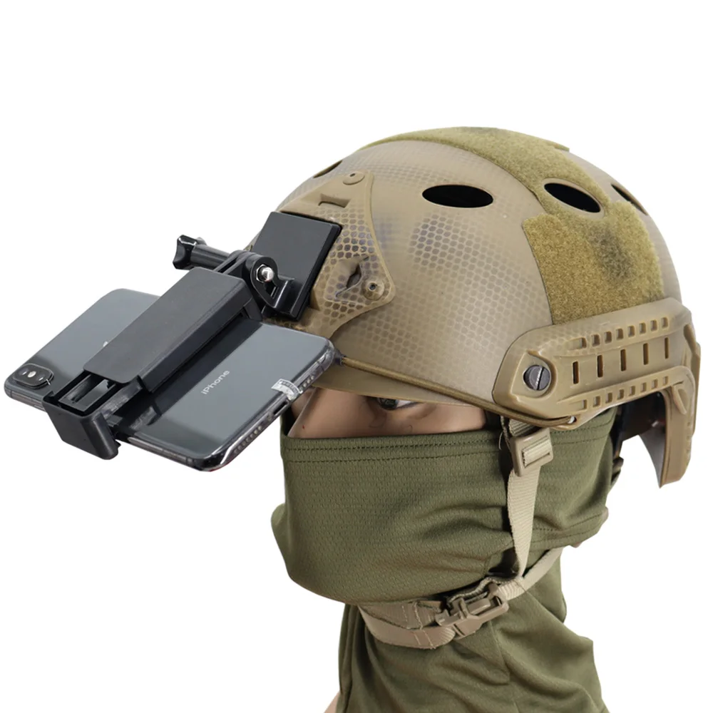 DulHelmet Soporte para móvil MICH NVG - Base para GoPro HD portátil - imagen 4