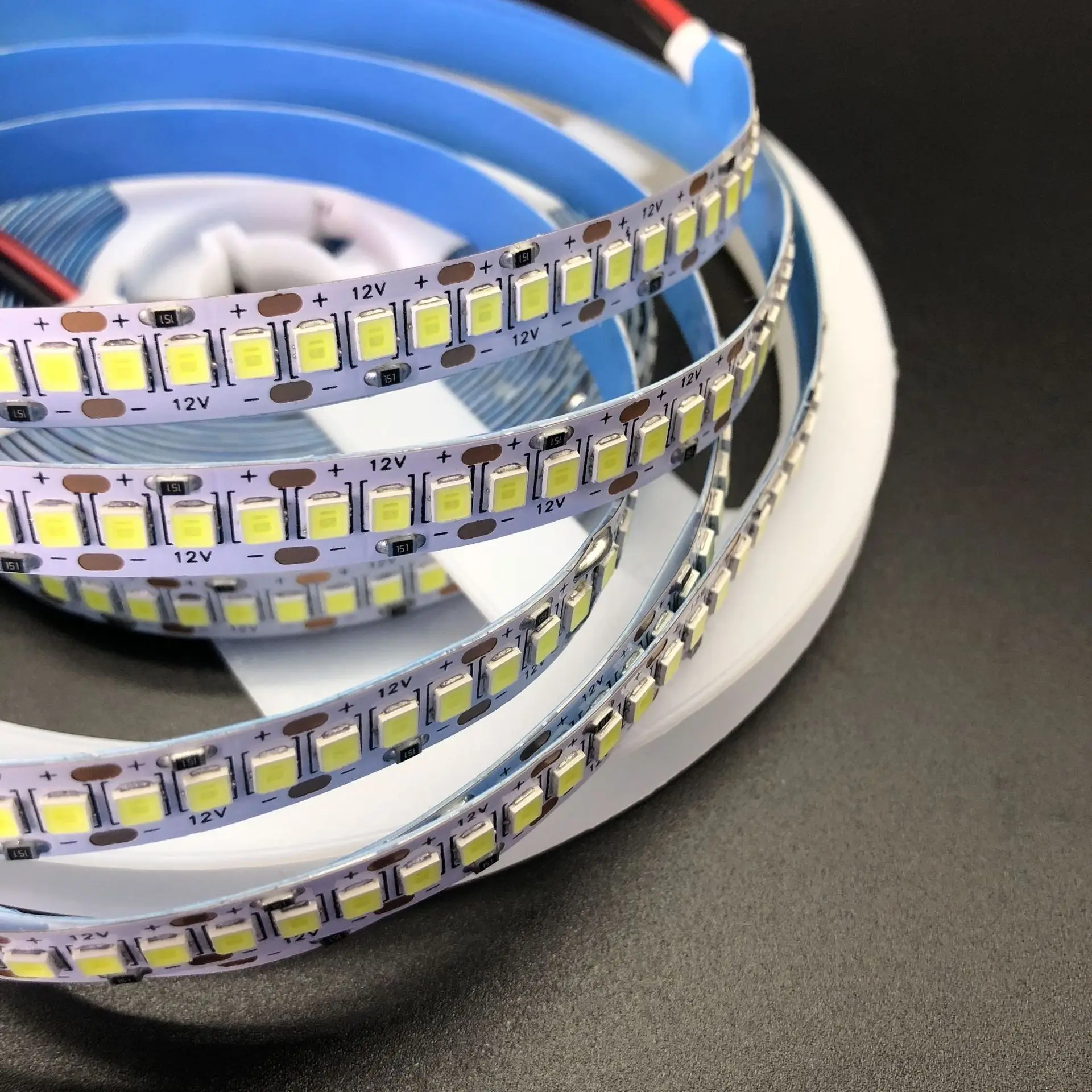 Super Bright LED Tape Lights DC 12V SMD 2835 240LED/m 5M Flexible Rope Ribbon LED Strip for Living Room Bedroom Home Decoration