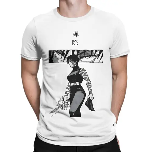 Imagen 1 del producto Camiseta Maki Zenin Manga para hombre y mujer, camisetas de algodón puro a la moda, camiseta de Anime JJK Kaisens, ropa de manga corta 6XL