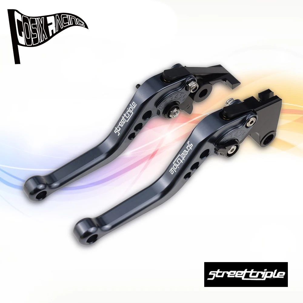 

Fit 765 Street Triple S 17-19 765 Street Triple R 20-21 (NOT RS version) CNC Accessories Short Brake Clutch Levers Handle Set