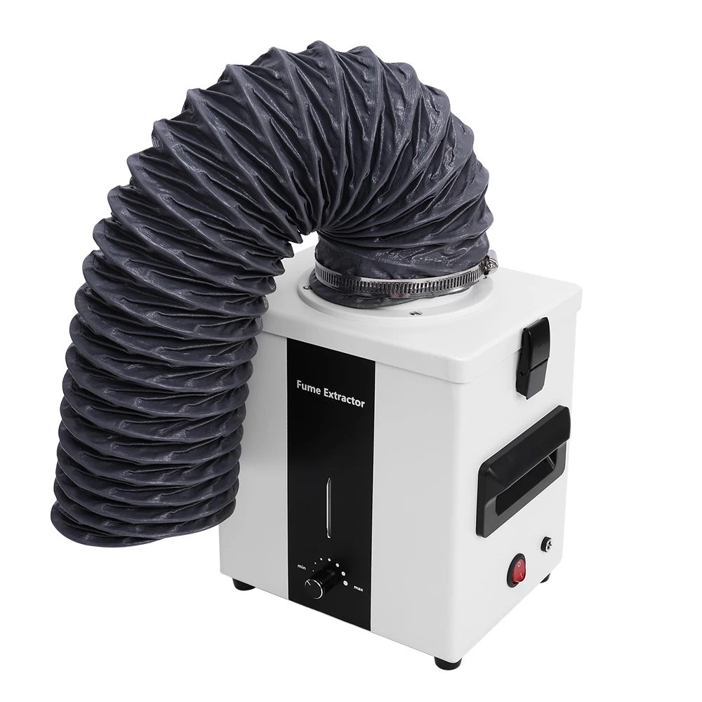 Imagem -04 - Purificador de Fumaça a Laser Extrator de Fumos Absorvente de Soldagem Máquina de Gravação a Laser Solda Extrator de Poeira de Máquina Cnc