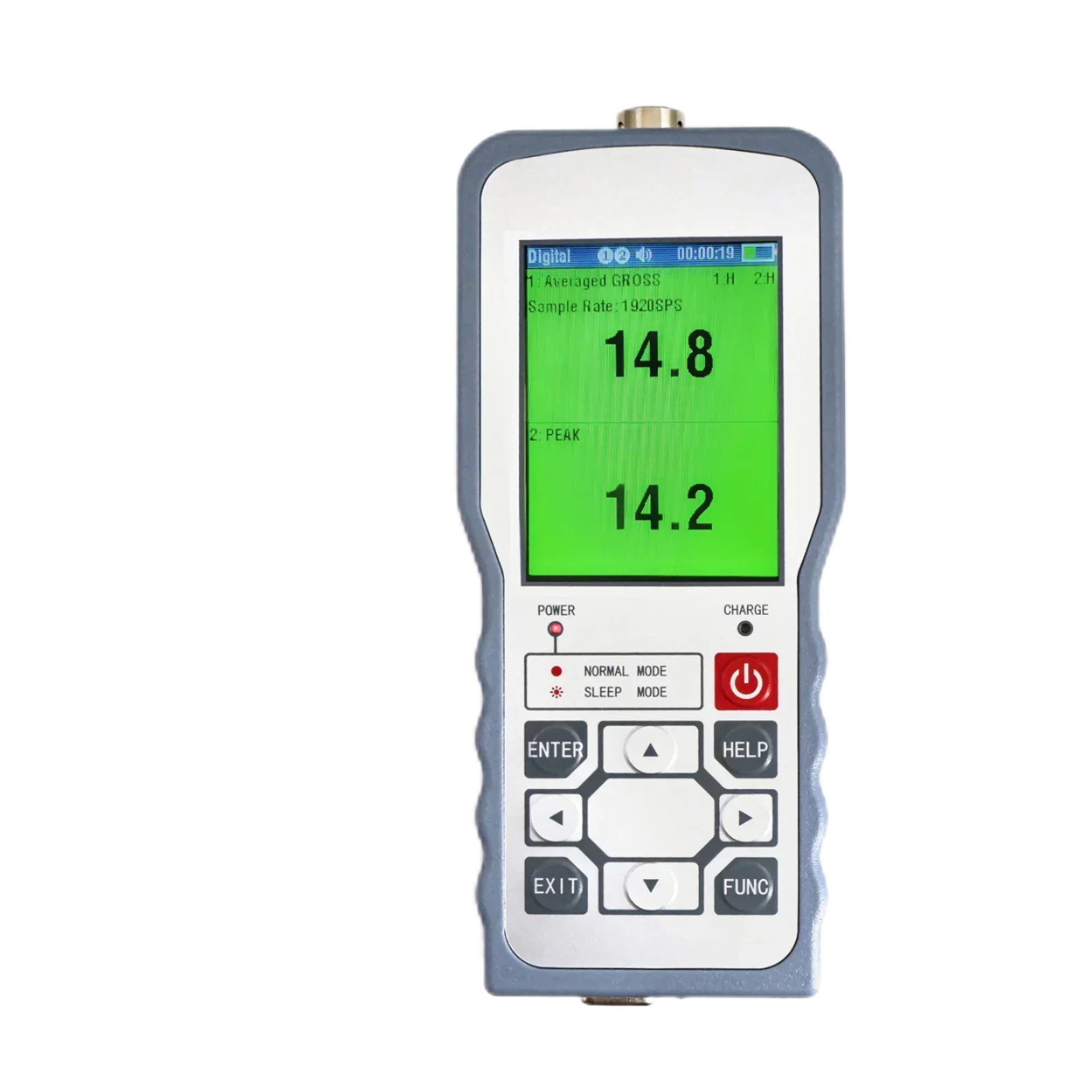 Medidor de força digital com sensor de célula de carga, medidor de pressão de peso de força de teste, teste de modo de pico/trilha