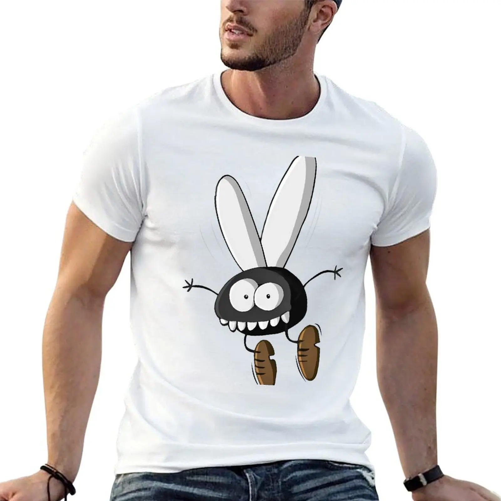 

Футболка Fly Tales (La Mouche) для мужчин, футболка из хлопка 100% хлопка, мужская футболка