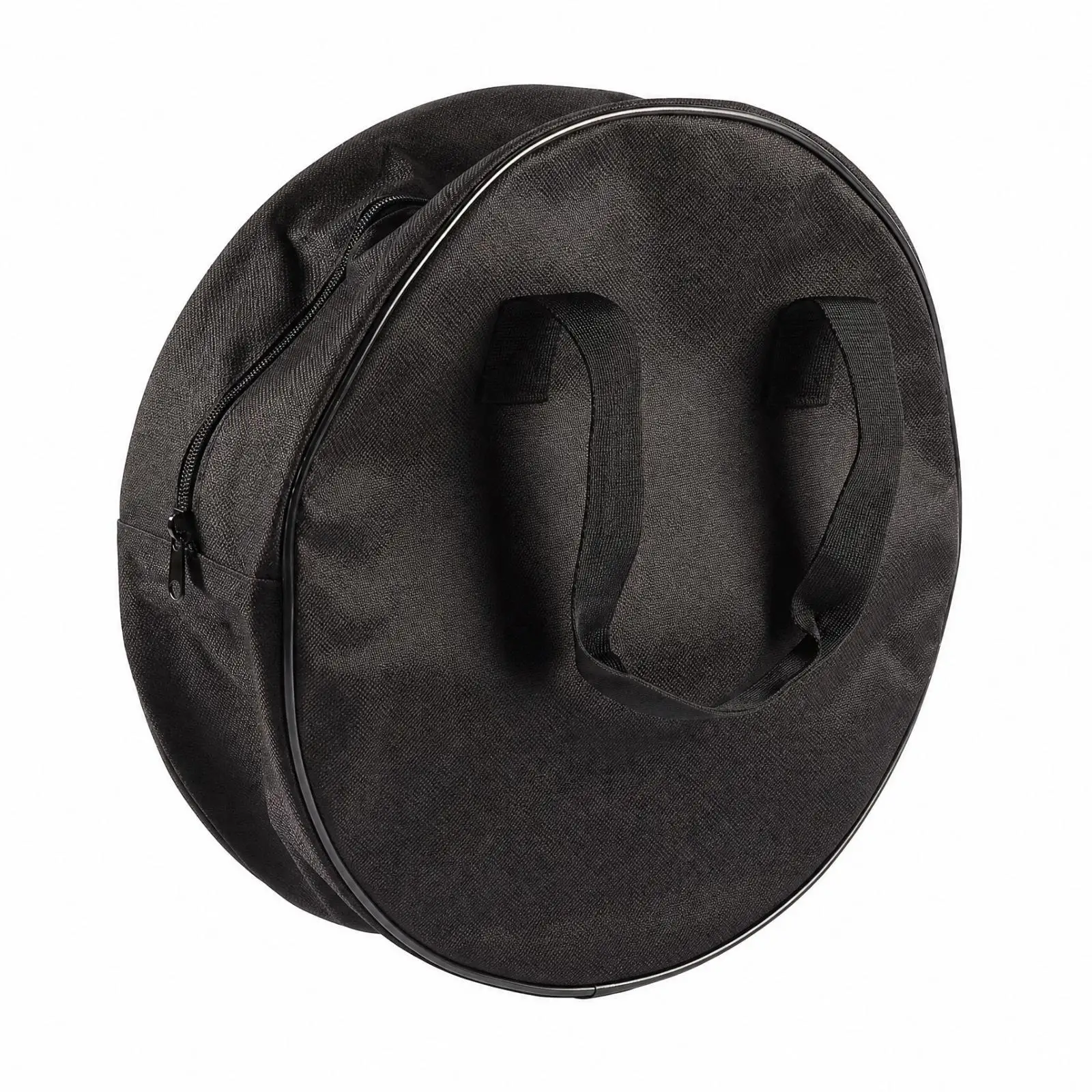 Spare Wheel Travel Storage Pouch Cylindrical Oxford Bag with Handles for Vehicle Road Trip Gear