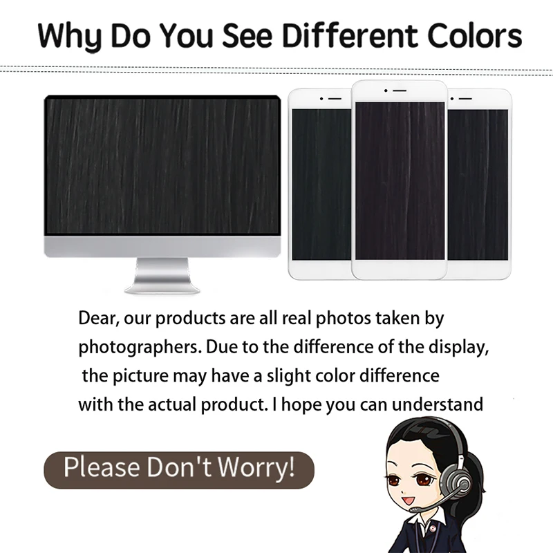 LUPU 長さ 26 インチの女性用ウィッグ、中央に対称的な黒と白の前髪が付いています。毎日の集まりに最適です。