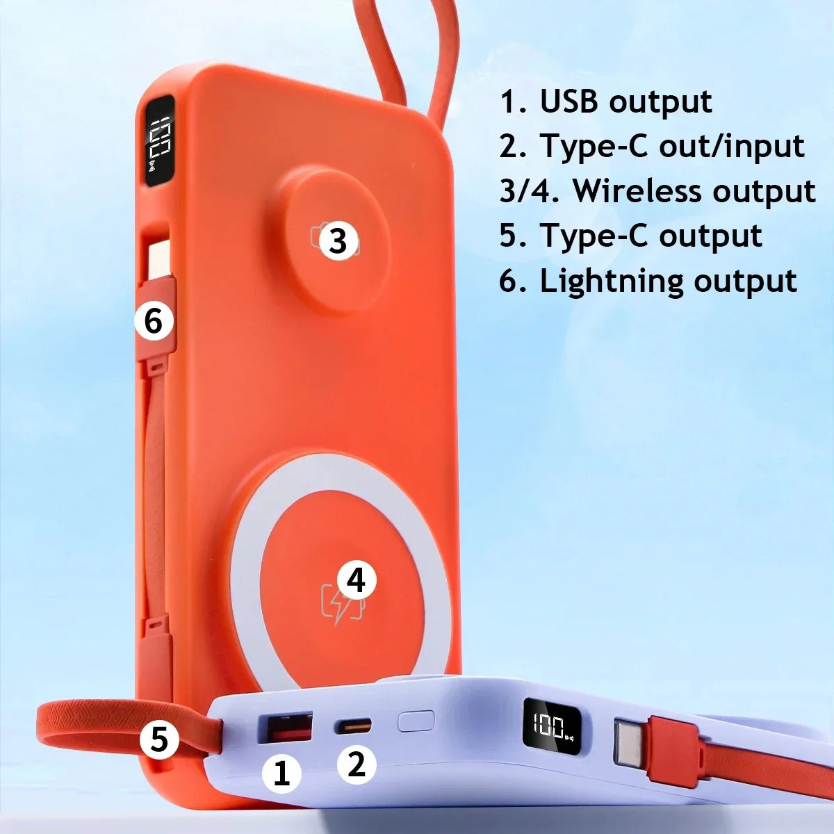 

Магнитный внешний аккумулятор 10000 мАч для Apple Watch, беспроводное быстрое зарядное устройство 3в1, портативный внешний аккумулятор для iPhone, Samsung, Xiaomi