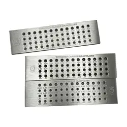 52 furos 0.26-4.10mm fio do carboneto de tungstênio drawplate para a jóia que faz a ferramenta de processamento redonda do ofício da joia da forma