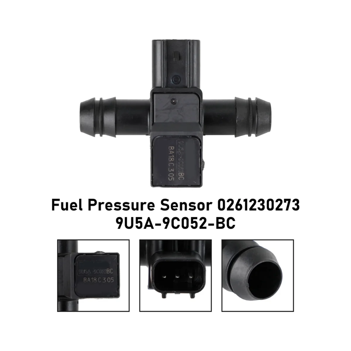 Car Accessories Fuel Pressure Sensor 0261230273 9U5A-9C052-BC for Ford Explorer E-Series Intake Pressure Sensor