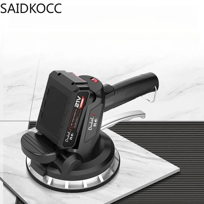 SAIDKOCC Tile Tiling Tool Machine with Lithium Battery Floor Vibration Power Tools Vibrator Wall Tile Tiling Automatic Vibration