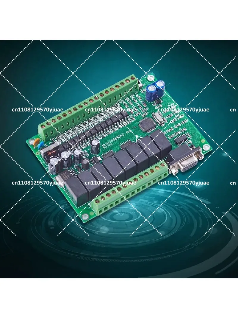 PLC Board FX2N 20MR 20MT 200kHz 4-Axis High-Speed Pulse Programmable Logic Controller