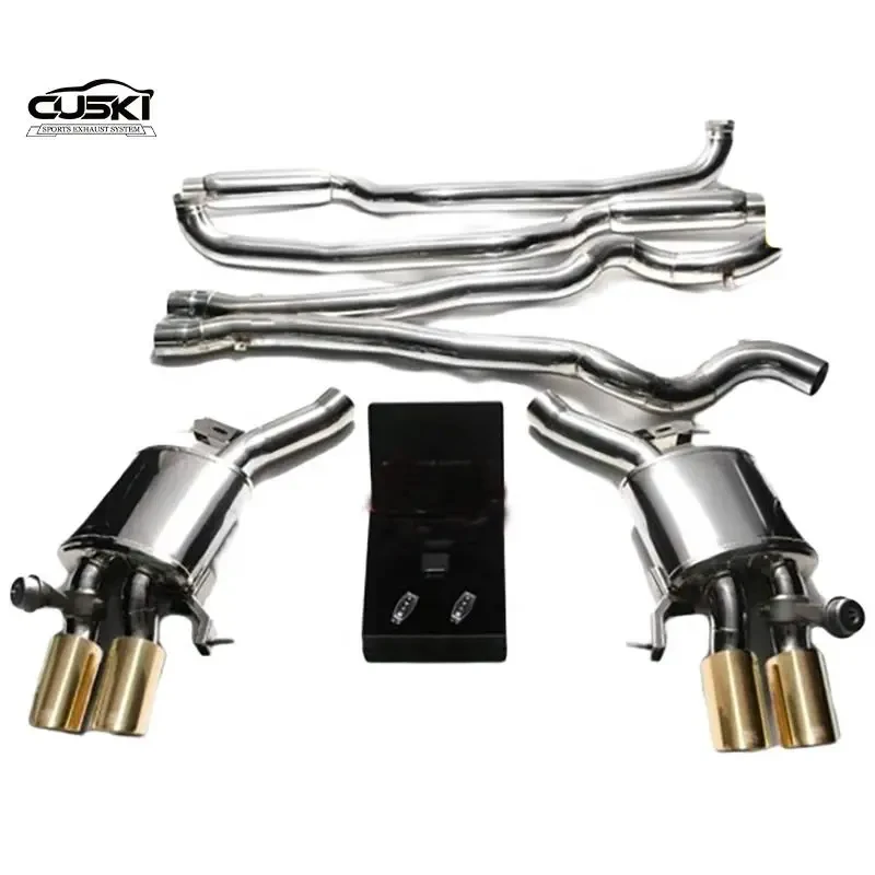 Suitable Stainless Steel Exhaust Pipe Section with Intelligent Remote Control Function Suitable M6, S63, F