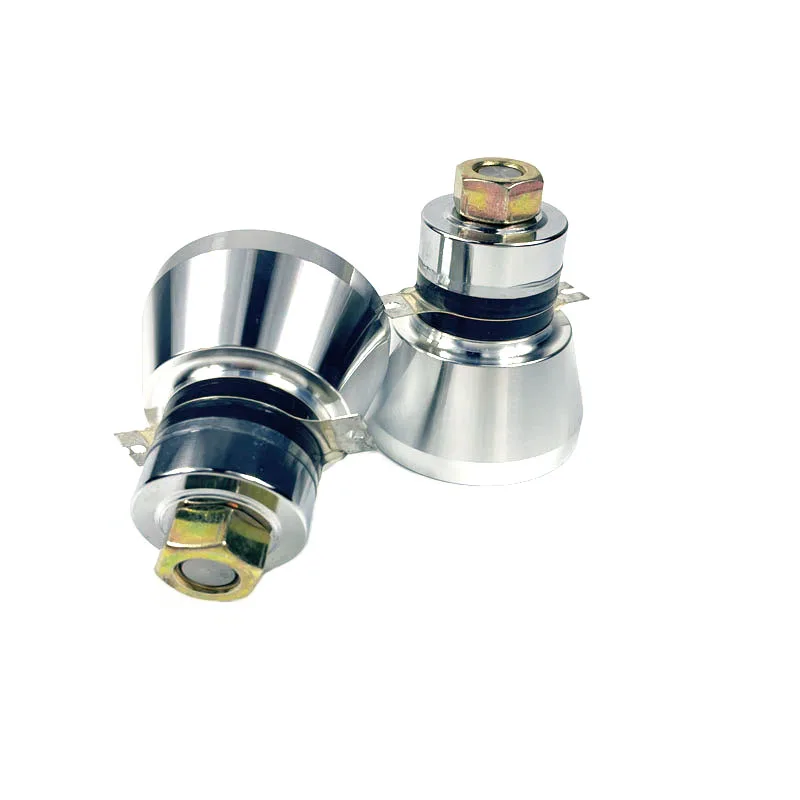 الجملة الاستشعار كهرضغطية 28KHZ 60W محول التنظيف بالموجات فوق الصوتية