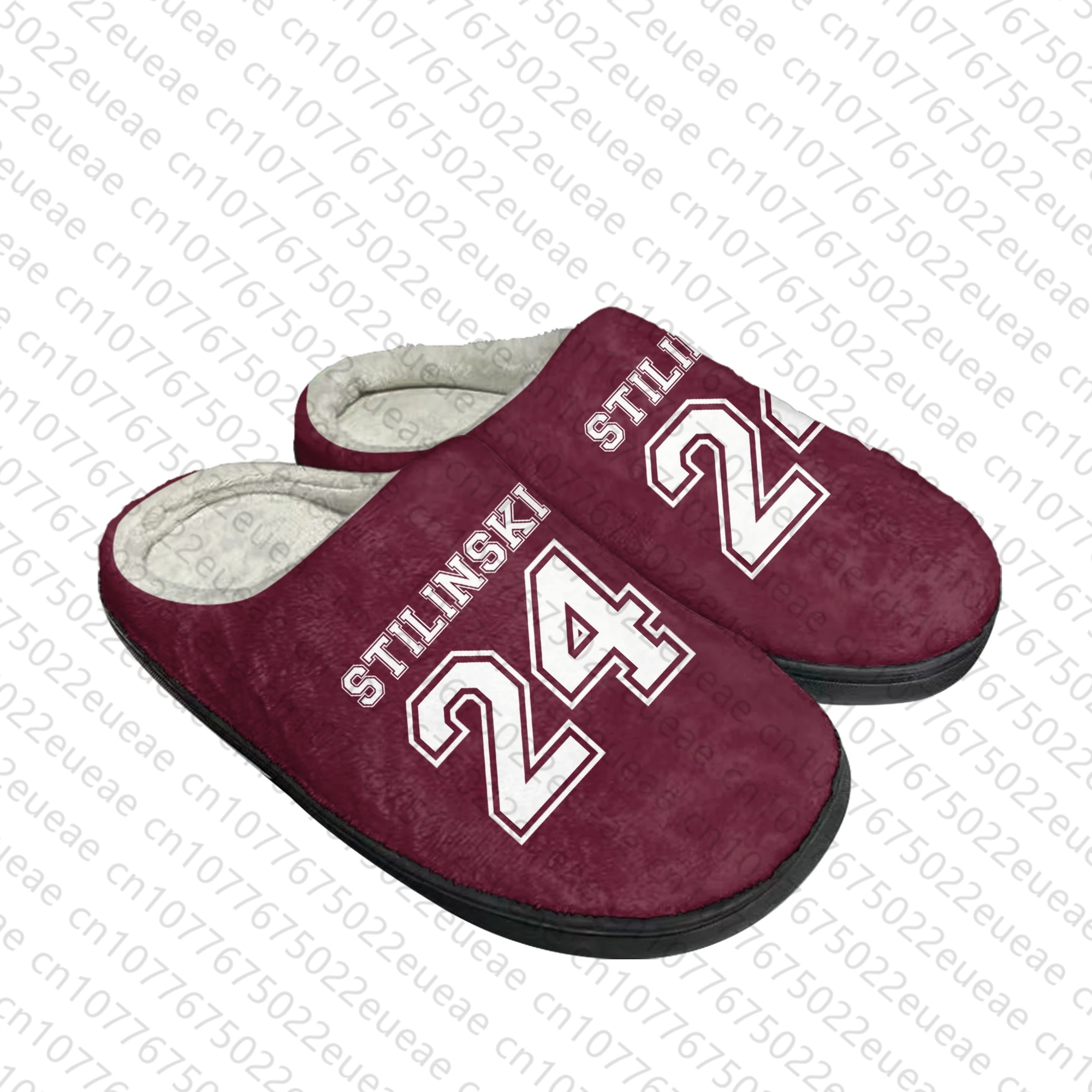 Teen Wolf Stiles Stilinski Home Cotton Slippers Mens Womens Plush Bedroom Casual Keep Warm Shoes Thermal Slipper Customized Shoe