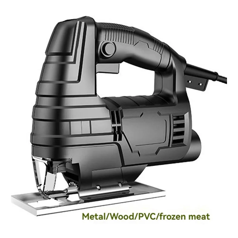 Electric Jig Saw Handheld Power Saw For Home Wood Craft Cutting Irregular Shapes Plasterboard Cutting Small Furniture