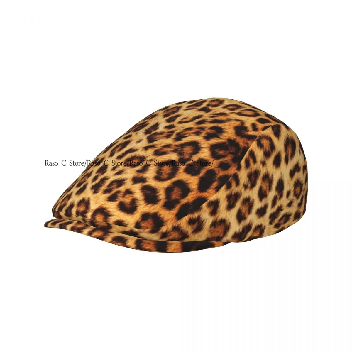 Flat Cap Men Women Newsboy Cap Wild Animal Cheetah Leopard Print Driving Bunnet Ivy Hat Bakerboy Hat Spring Summer Boina