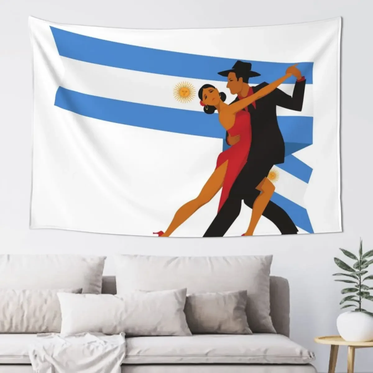 Tango Argentina Tapestry Decoration For Bedroom Bedroom Deco Kawaii Room Decor Room Decorations Aesthetics Tapestry