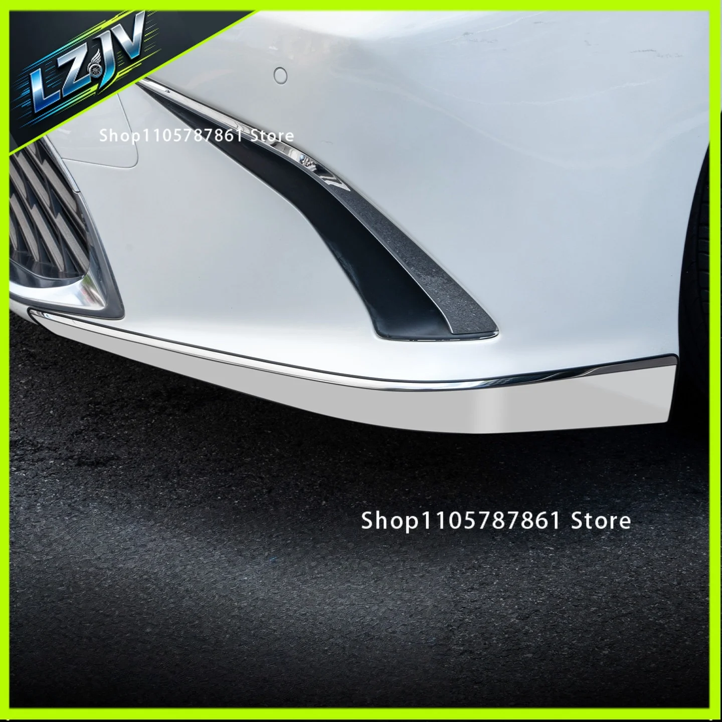 For Lexus ES200/ES260/ES300h XZ10 18-25 Front Bar Bright Strip Wrapping Angle Modified Anti-collision Anti-rubbing Trim Tools