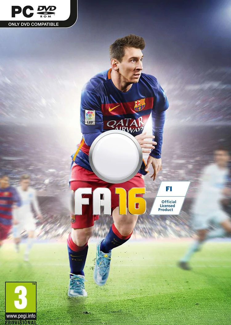 FA16 eigenständige Offline-Version, PC-Box-Spielscheibe