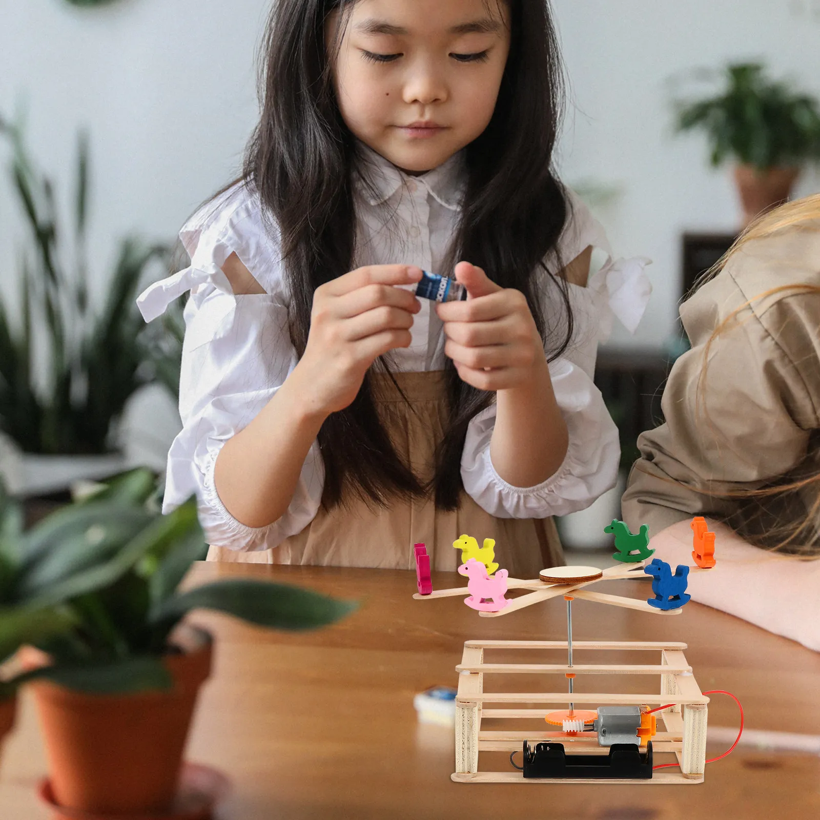 Kids Education Material - 1 Conjunto de Kits de Montagem