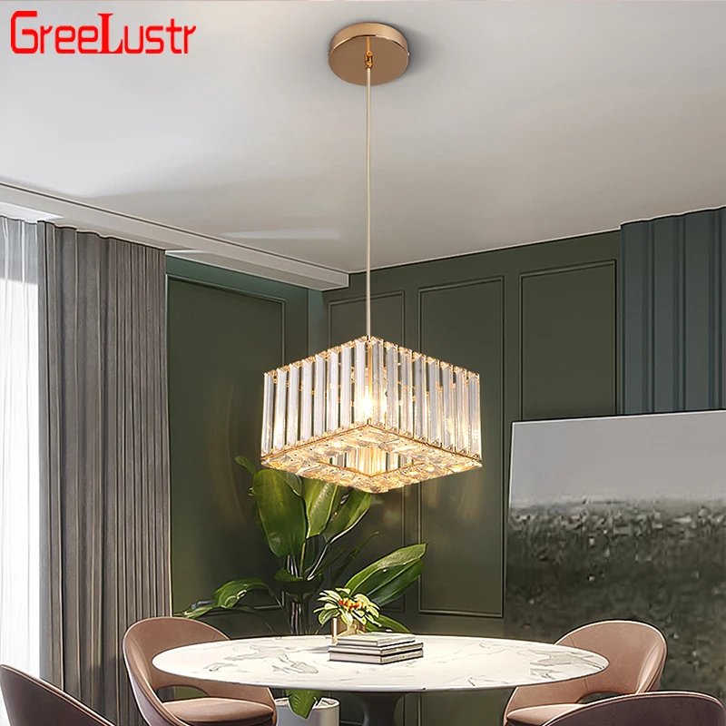 

Nordic Crystal Ceiling Lamp Bedroom Hall Porch Corridor Lights Luxury Circular Home Decora Lighting Fixture Modern Minimalist