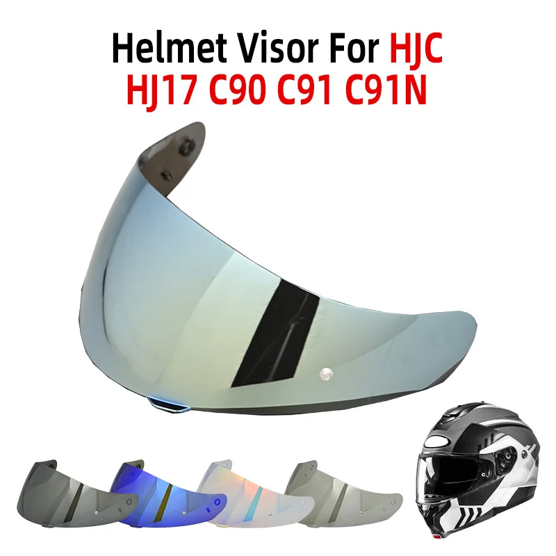 Visera de HJ-17 para HJC HJ17 C90 C91 C91N CL-MAX 2/3 IS-MAX BT SY-MAX 3 IS-MAX 2 Visière casco de motocicleta escudo antivaho hj-17 c90 c91