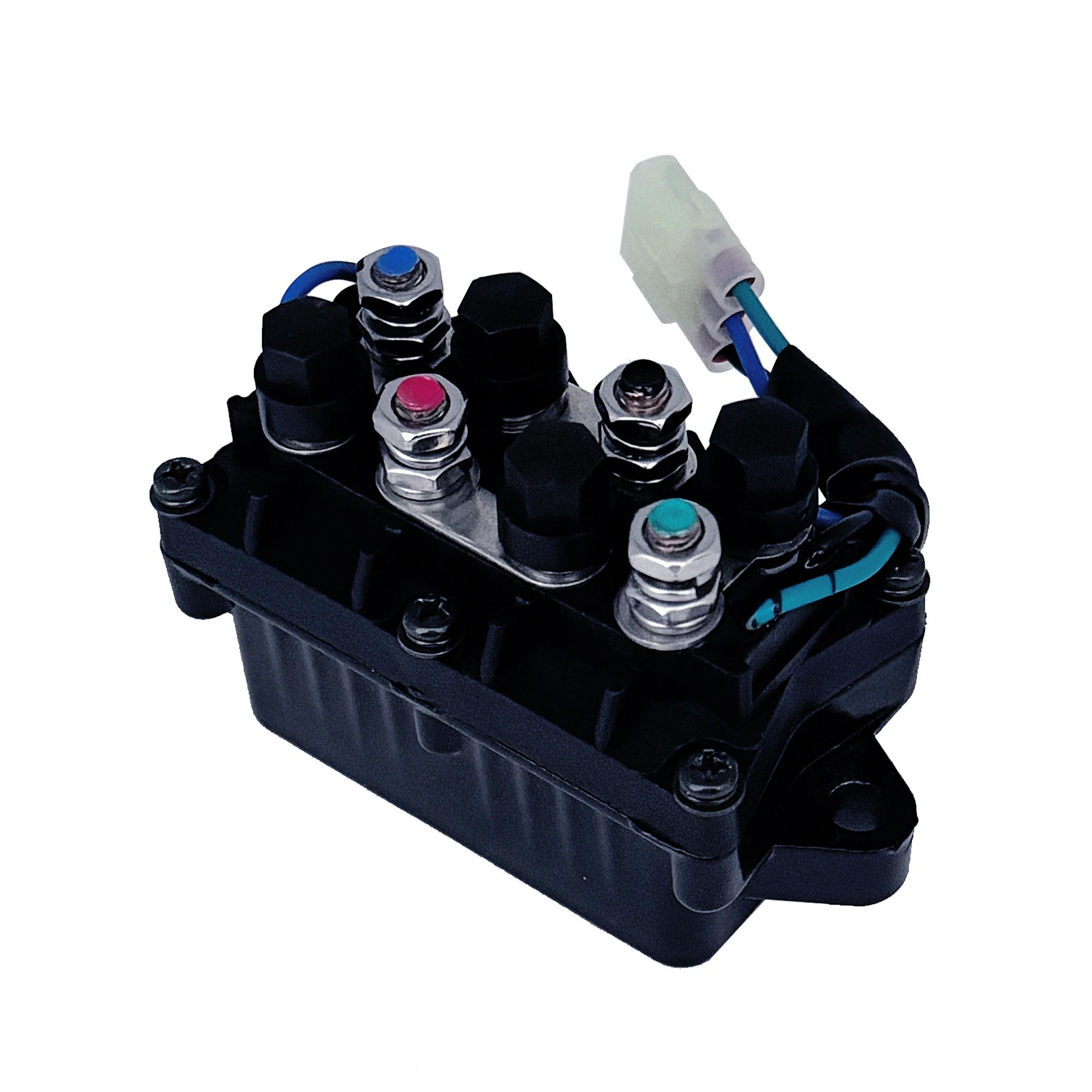 JONBO 0409-066 6639-894 1436-066 0436-700 12V Winch Solenoid Universal Relay Switch For 2005-2016 ATV Snowmobile Prowler