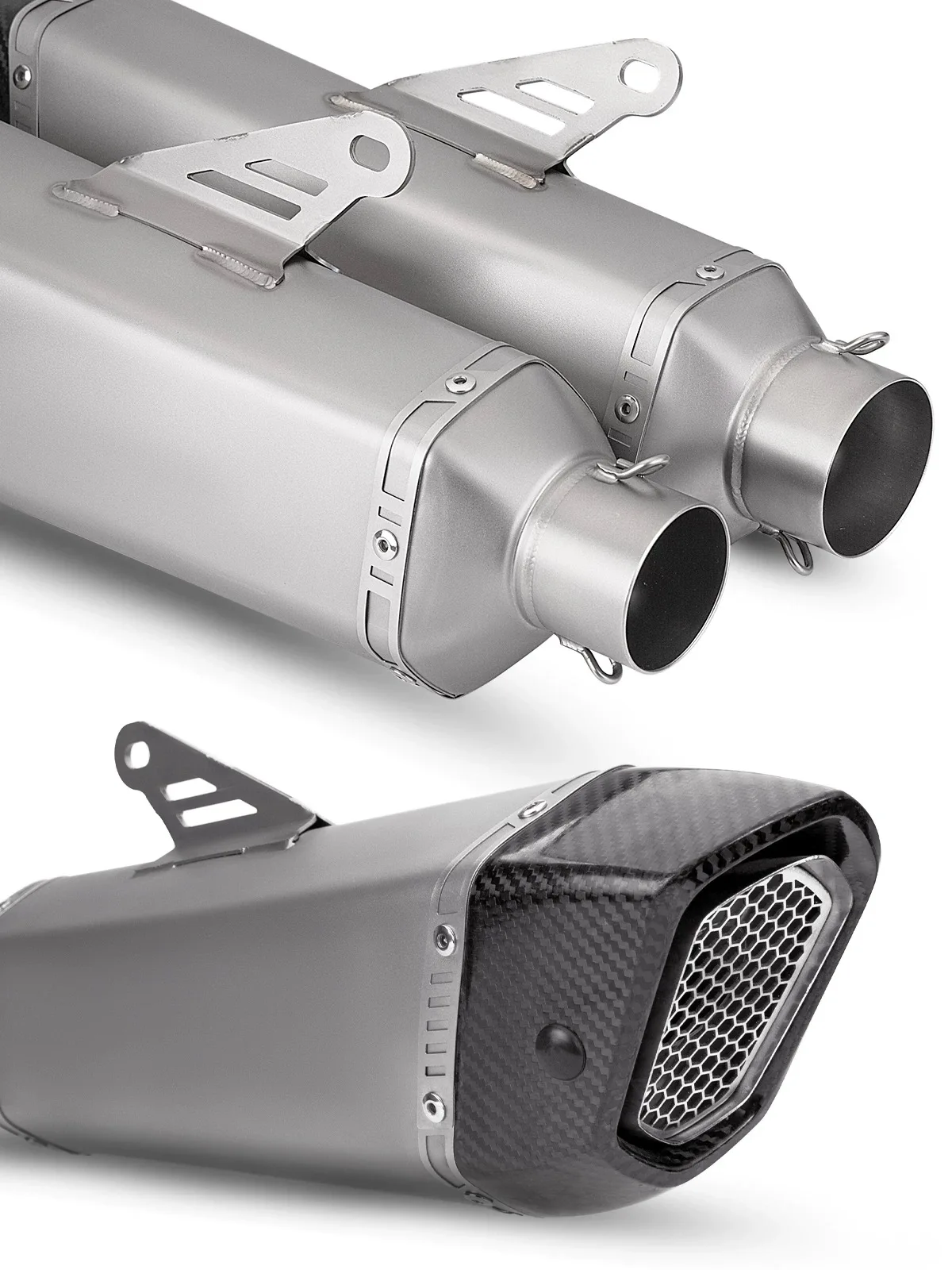Motorcycle Modified Exhaust General Tail Section High Quality Exhaust Pipe！