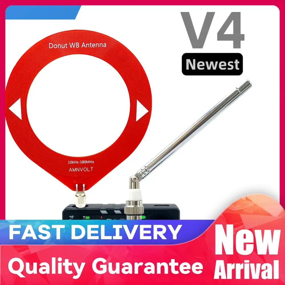 

Радиоприемник SI4732 с диапазоном частот 0,5-108 МГц, поддержка LSB, USB, AM, FM, 1,9-дюймовый IPS-экран, миниатюрное карманное радио HF SW MW VHF с антенной