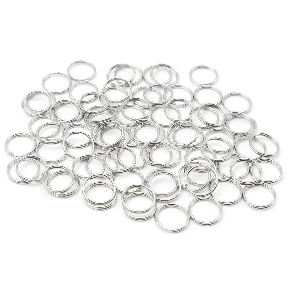 100 Stücke Heißer Verkauf Pet ID Tag 10 MM 15 MM Edelstahl Schlüsselanhänger Bunte Metall Charm Anhänger Liefert Zubehör – Detail 9