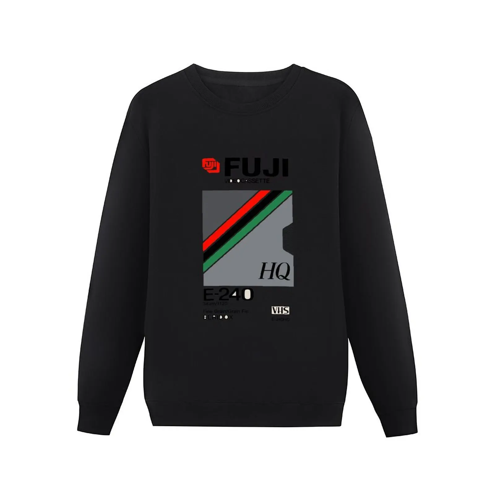 Fuji E-240 Fine Grain VIDEO CASSETTE Tape Pullover Hoodie men's coat autumn clothes graphic sweatshirts