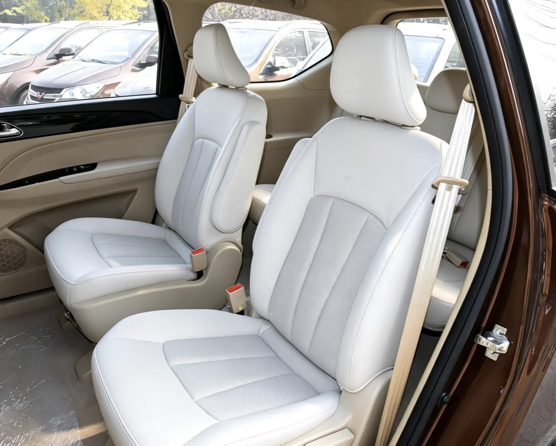 Für Chevrolet Captiva 2020 Maßgefertigte Autositzbezüge Luxuriöses Nappaleder 100% Passgenau Innenraumzubehör 360 ° Vollständige Abdeckung – Detail 8