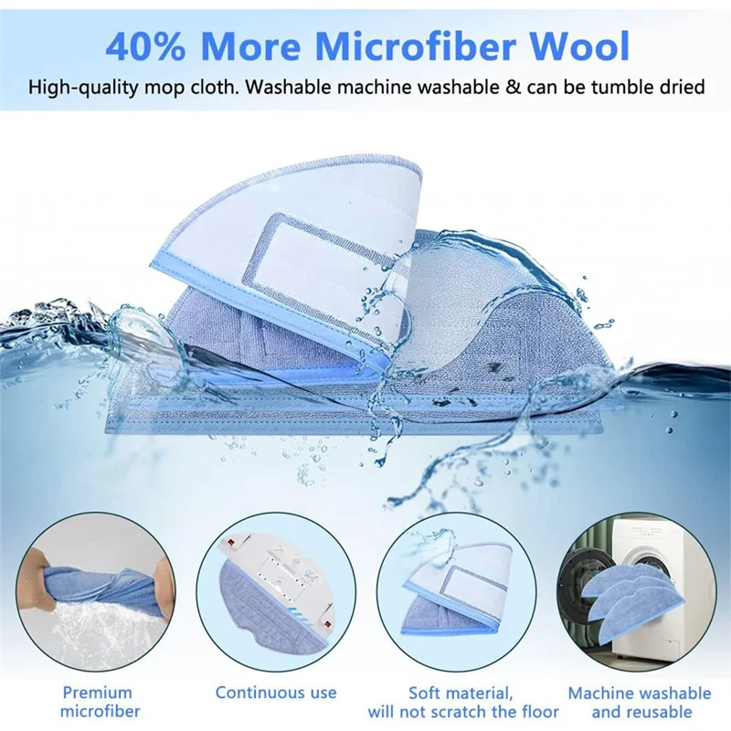 

AF95-аксессуары для пылесоса Roborock S7 Maxv Ultra S7 Pro Ultra, запасные части, аксессуары