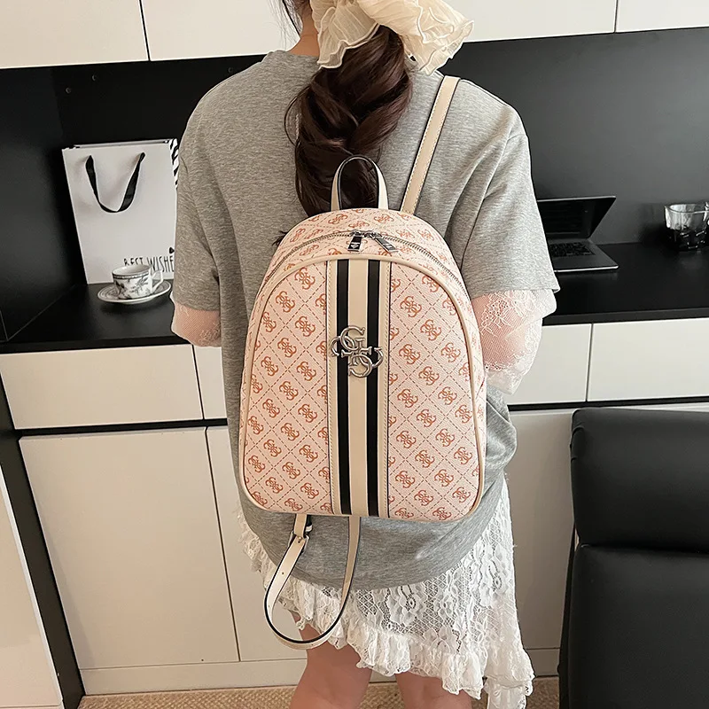 

2025 Kawaii Backpack Women Large Capacity Lightweight Water-Resistant Anti-Theft Laptop Compartment Cute Character Print Casual