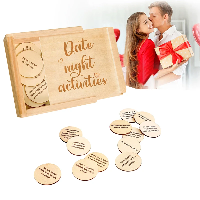 

52 Couples Games Date Night Gifts - Fun Date Ideas Married Couple Gifts For Him And Her, Anniversary Wedding Gifts For Couples