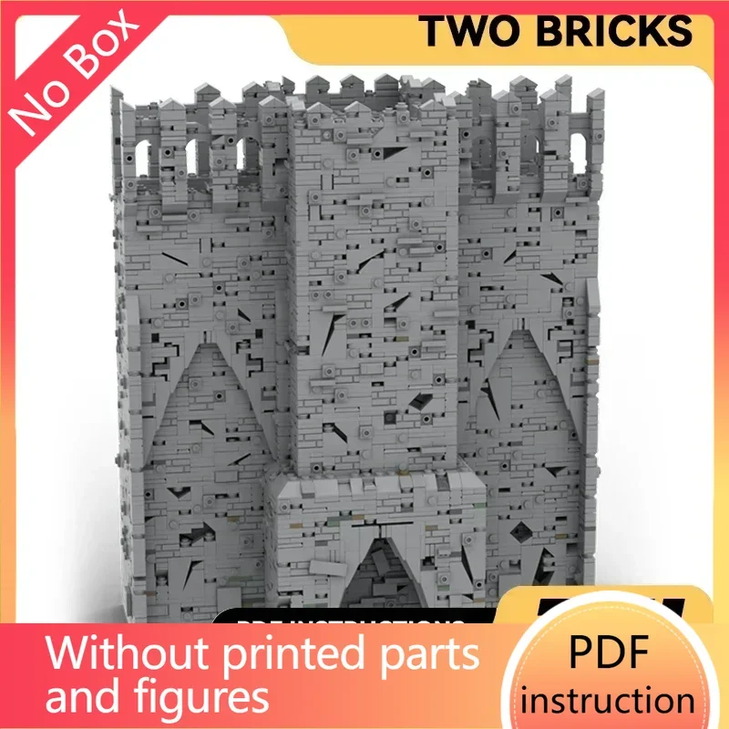 

Знаменитая пленочная крепость, модель Moc, строительные кирпичи, замок, настенные технологии, модульные блоки, подарки, игрушки, наборы «сделай сам», сборка, Рождество