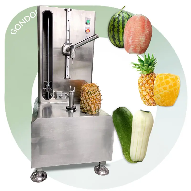 Automatic Breadfruit Mango Pineapple Wash Fruit Vegetable Coconut Slicer Peeler Peel Machine For Process