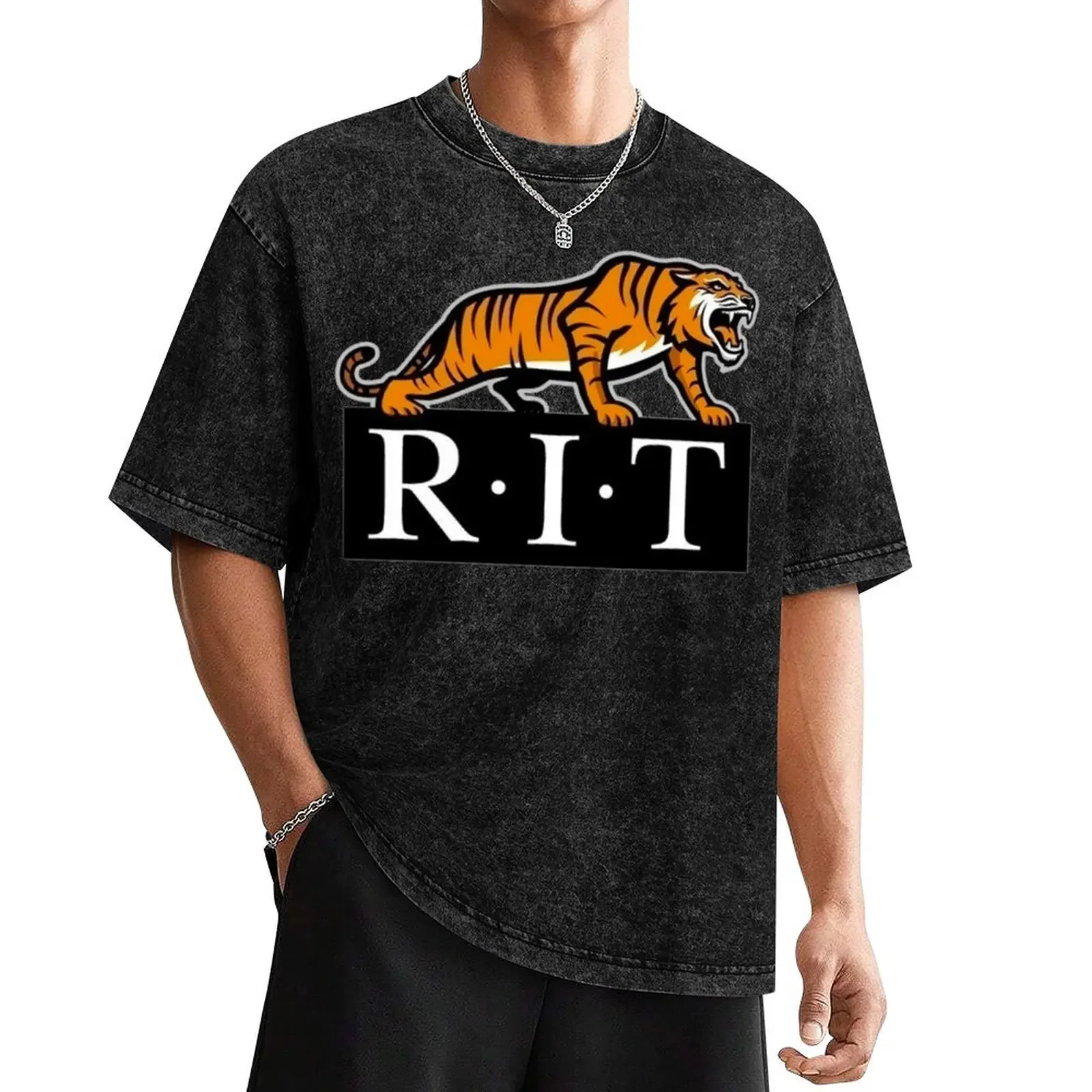 

Rochester institute of technology logo gift i dea for RIT Students T-Shirt essential t shirt graphic tee shirt anime shirts men