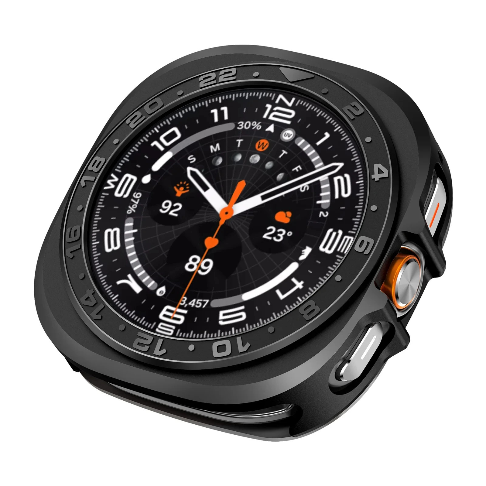 حافظة معدنية لساعة سامسونج جالاكسي الترا 2025 حافظة حماية لساعة سامسونج جالاكسي الترا 47 مللي متر 2024 ملحقات #2