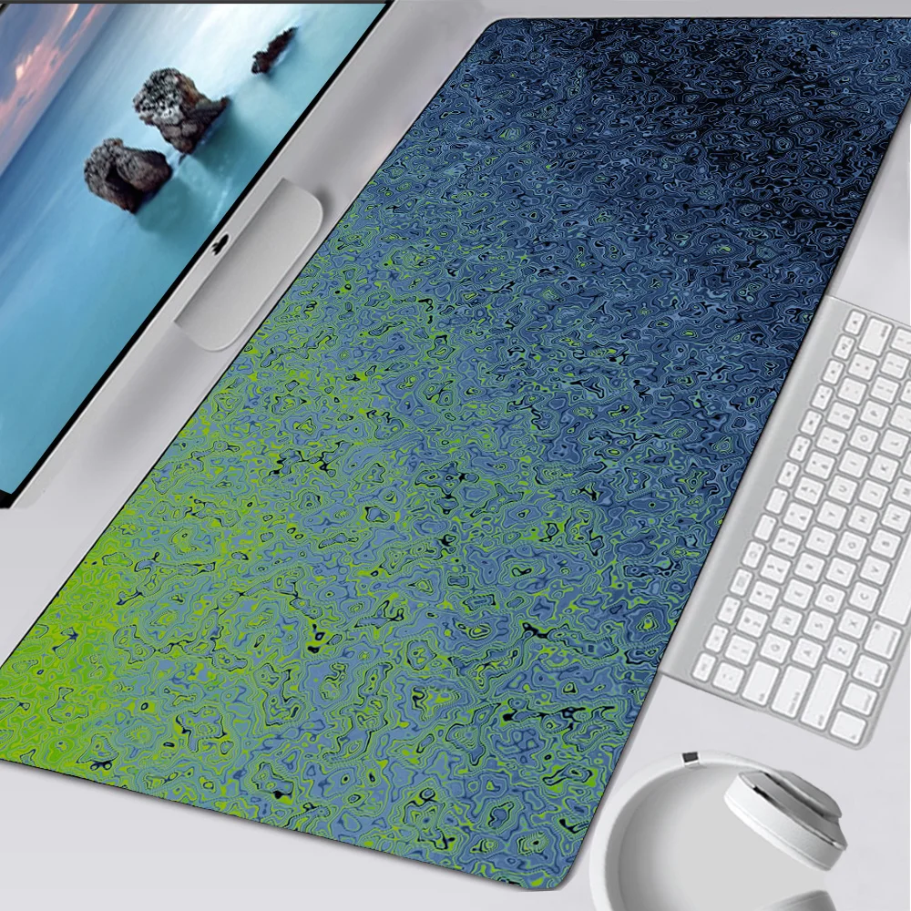 Tapete de mesa preto simples, acessórios para jogos, mouse pad anime, mouse pad kawaii, perfeito para escritório, teclado de jogos, presentes