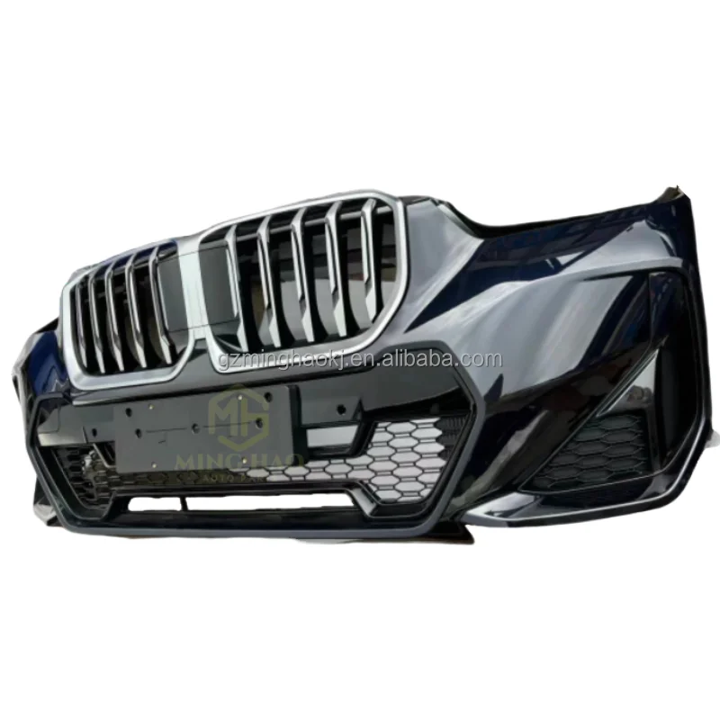 2021-2024 Model Year for X1 F48 F49 Front Accessories Complete Front Bumper with Grille and Radiator, Headlights and Bumper - view 6