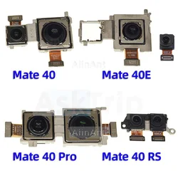 Aiinant Front Camera Rear Main Back Camera Flex Cable For Huawei Mate 40 40E RS 40RS Pro Plus 4G 5G Phone Parts