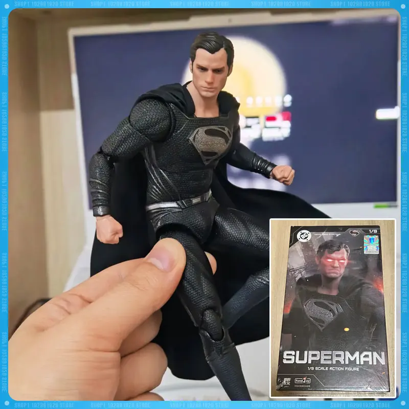 

In Stock 1/9 Fondjoy Black superman 2.0 Anime Action Figures Figure Joint Movable Modle Statue Collection Toys Gifts