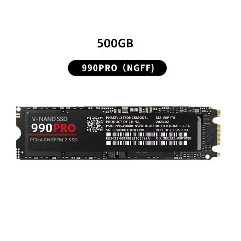 2026 new genuine 980Pro/990Pro M2 Ultra high capacity SSD portable high-speed solid state drive suitable for laptops /desktops image 3