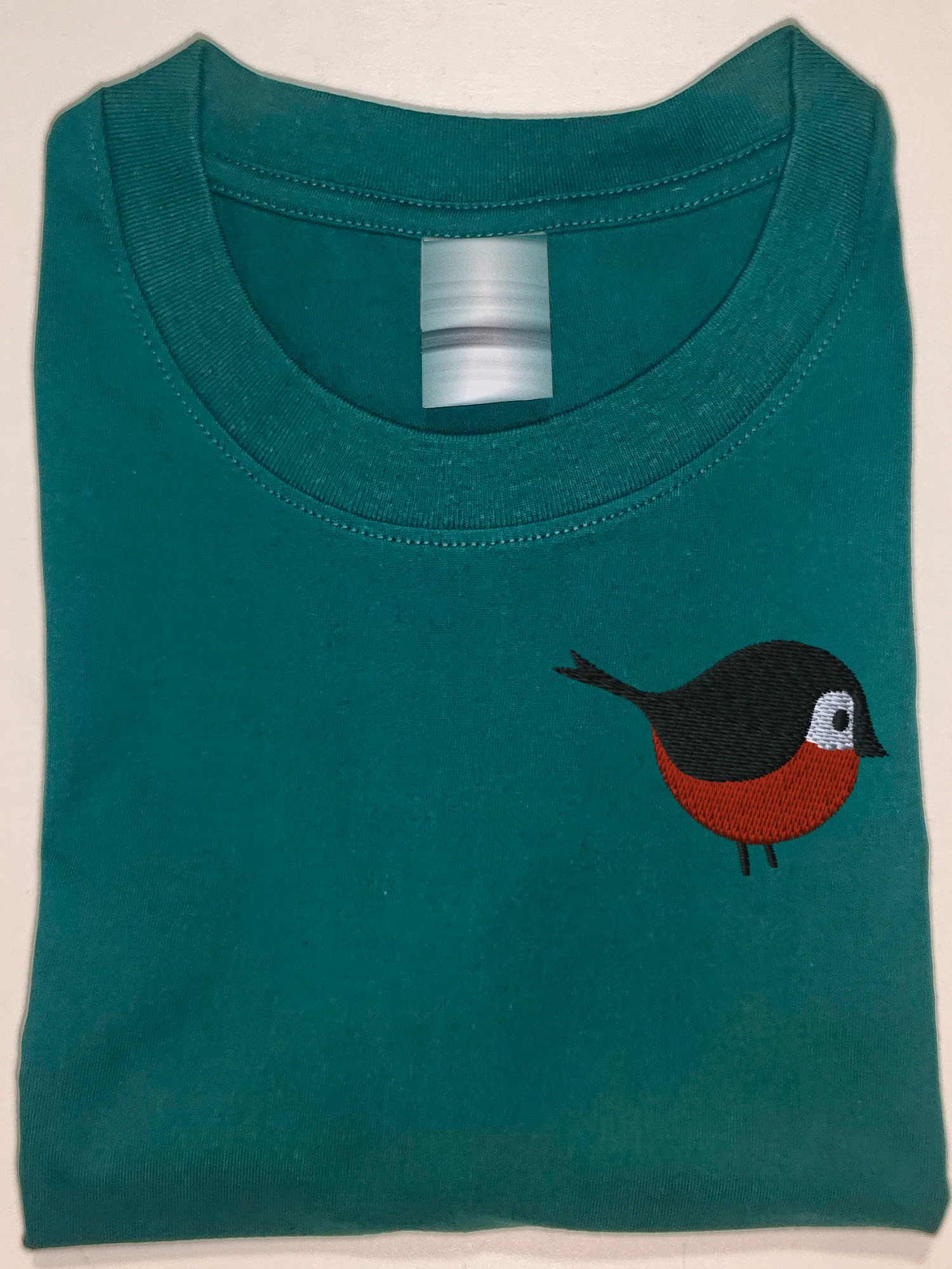 

Bird Embroidered Tops Tshirt 100% Cotton Embroidery T-Shirts Bird Clothing Spring Embroidered Vintage Tee Shirt Funny