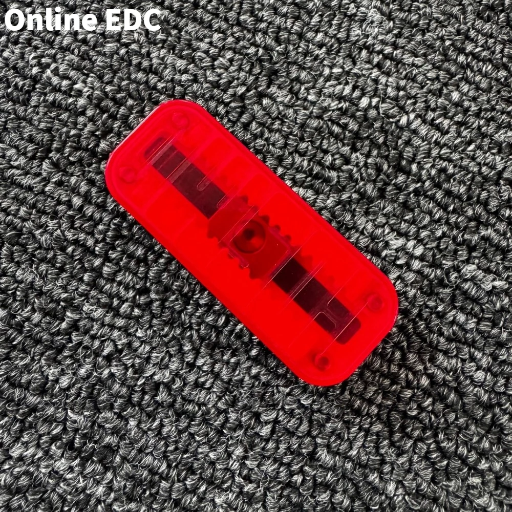 المملوكة مسبقًا 42COSMO EDC PC Red Fidget Slider لعبة تخفيف التوتر دفع المنزلق أدوات تخفيف القلق التصميم الأصلي #6