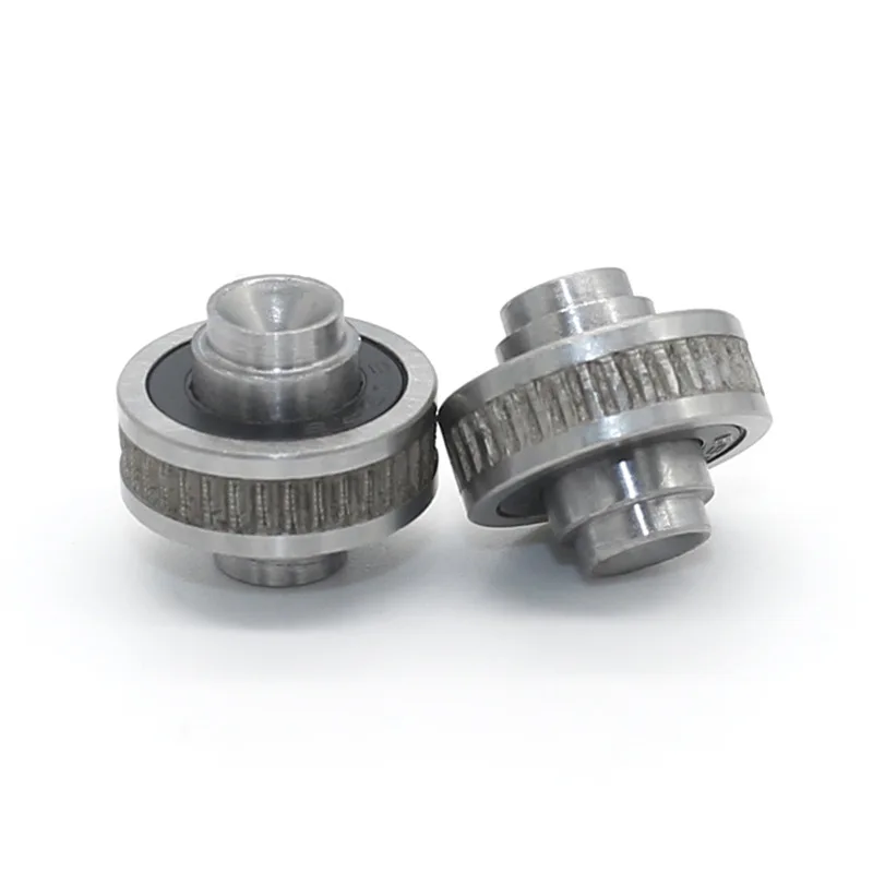 Non-standard bearing 695RS special-shaped deep groove ball bearing outer ring embossed roller 5 * 13 * 4mm