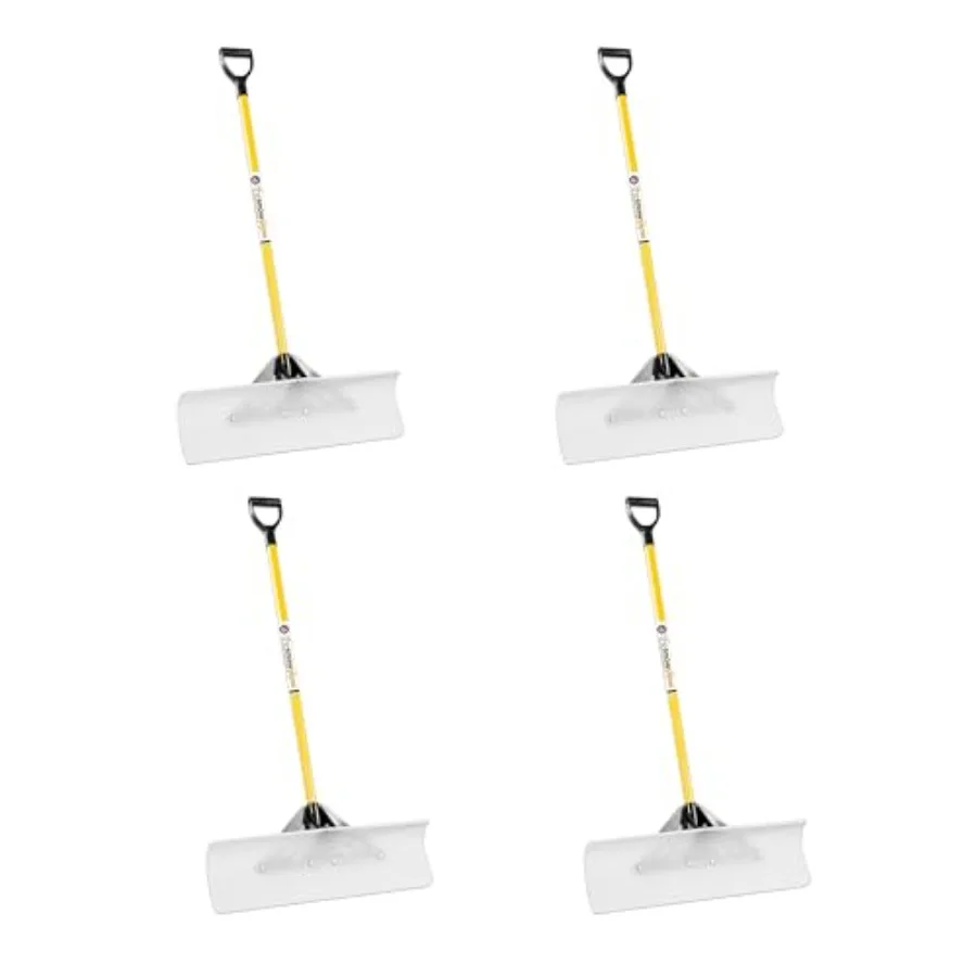 

Snow Pusher 28 Широкая модель — 4 шт. Прочный пластиковый черный эффективный снегоуборщик для подъездных дорог и дорожек