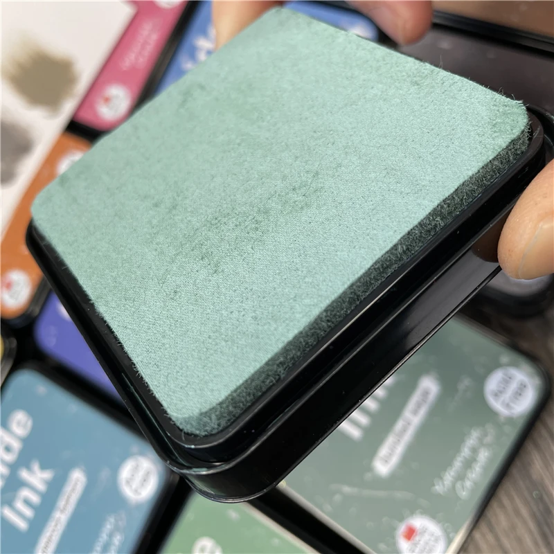 Oxide oxidation ink pad seal rubber self-inking roller stamp stationery photo album hand account scrapbook paper decoration